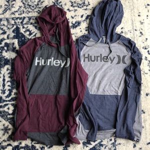 Hurley Hooded shirts set of 2